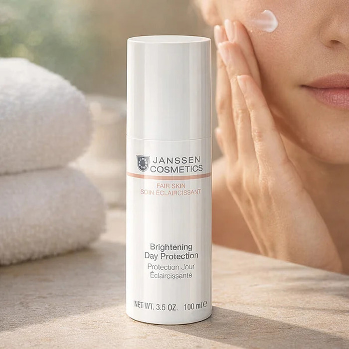 JANSSEN COSMETICS Brightening Day Protection SPF 20 Antiliaki Krema Lefkansis 50ml